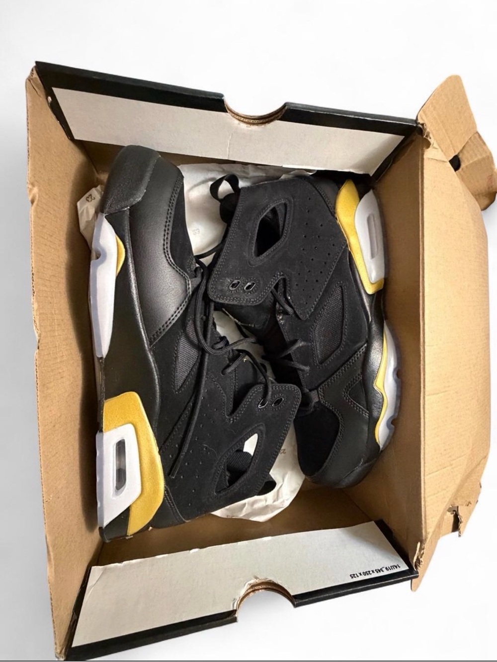 Size 10.5 - Air Jordan Flight Club 91 Black Metallic Gold